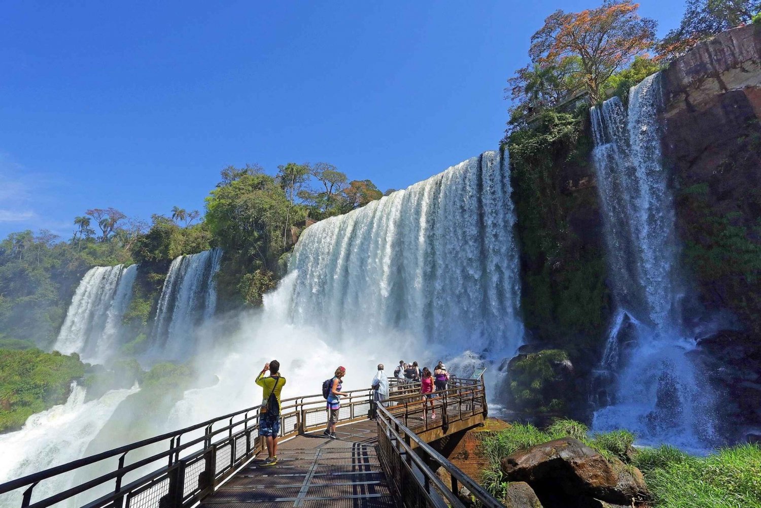 Puerto Iguazu: Iguazu Falls argentinska sida heldagstur