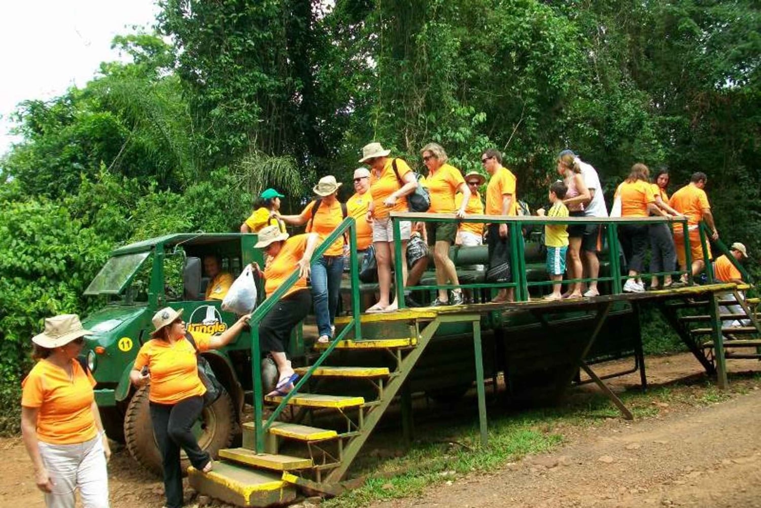 Puerto Iguazú : Excursion aux chutes d'Iguazu avec tour en jeep et tour en bateau
