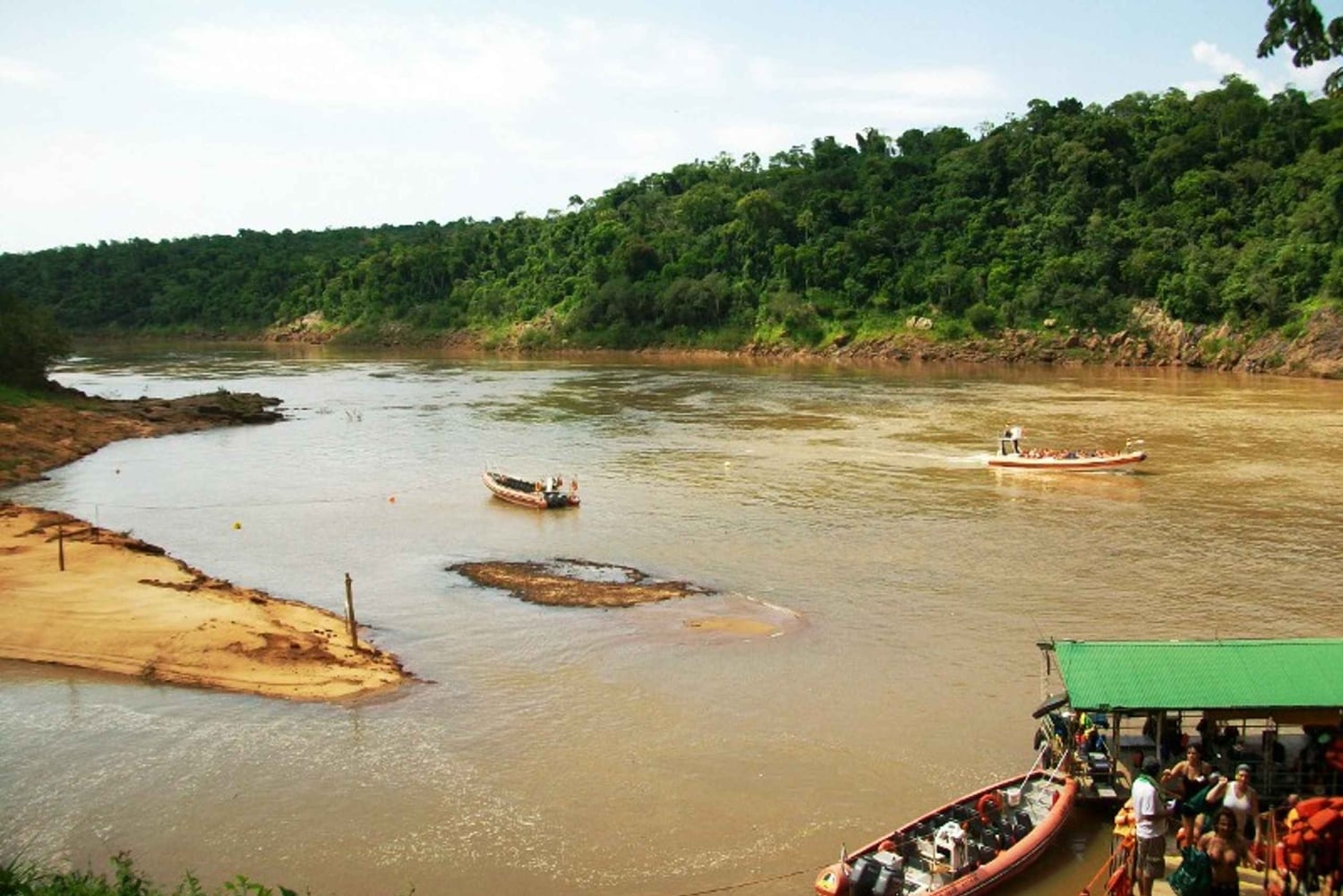 Puerto Iguazú : Excursion aux chutes d'Iguazu avec tour en jeep et tour en bateau