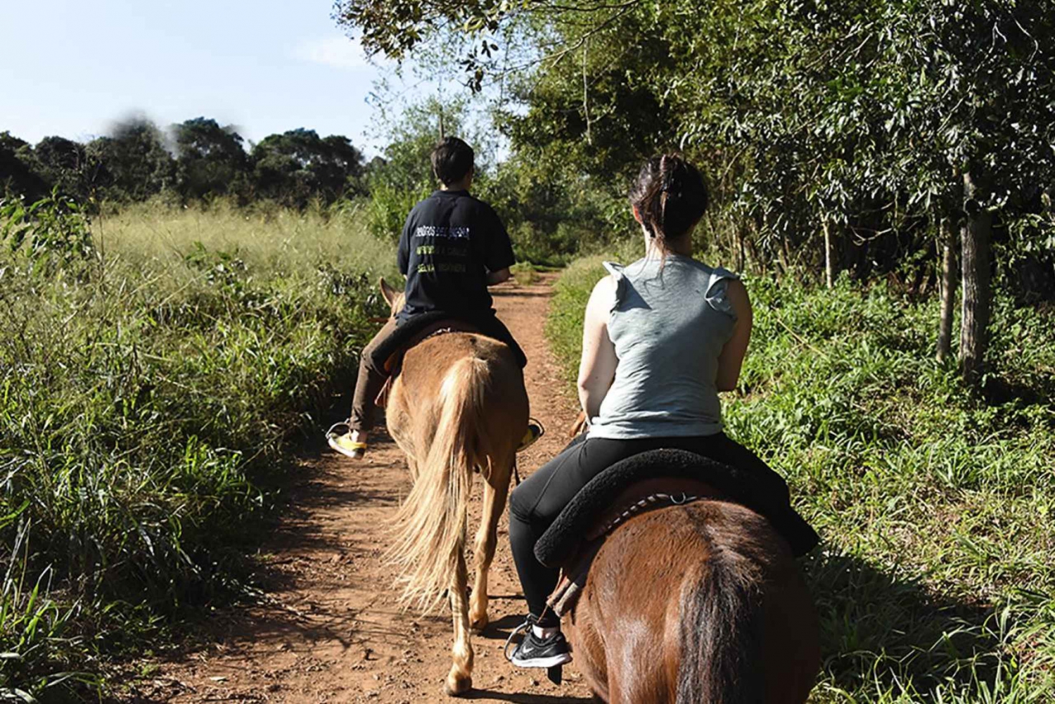 Puerto Iguazu: Jungle Horseback Ride with Guaraní Community