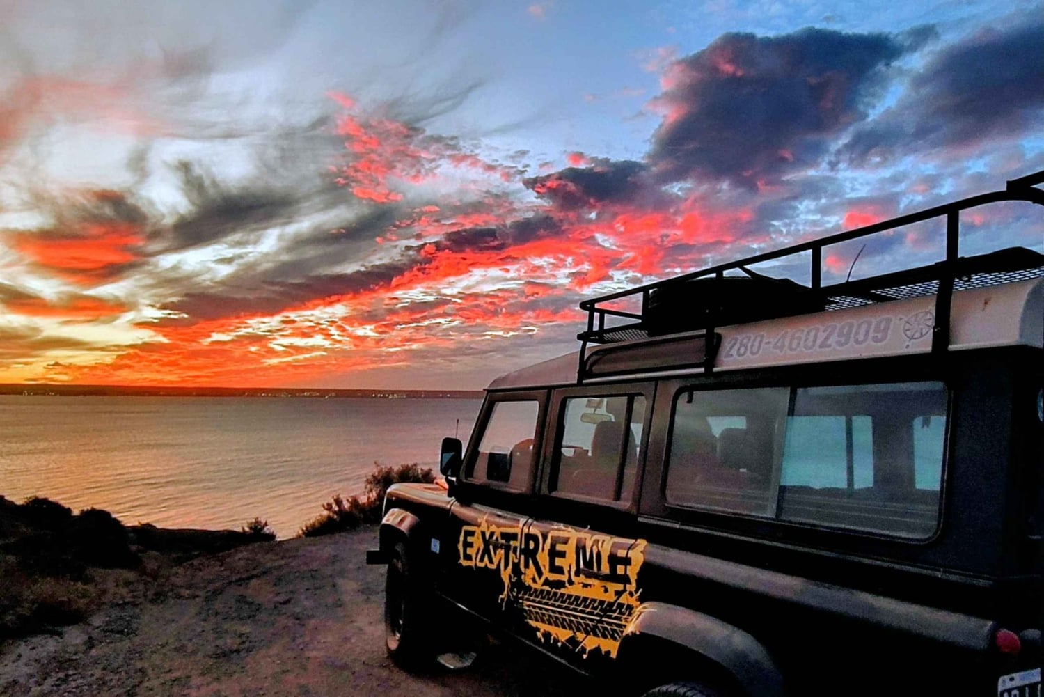 PUERTO MADRYN: 4 X 4 ADVENTURE-OPLEVELSE PÅ DE SMUKKESTE STRANDE!