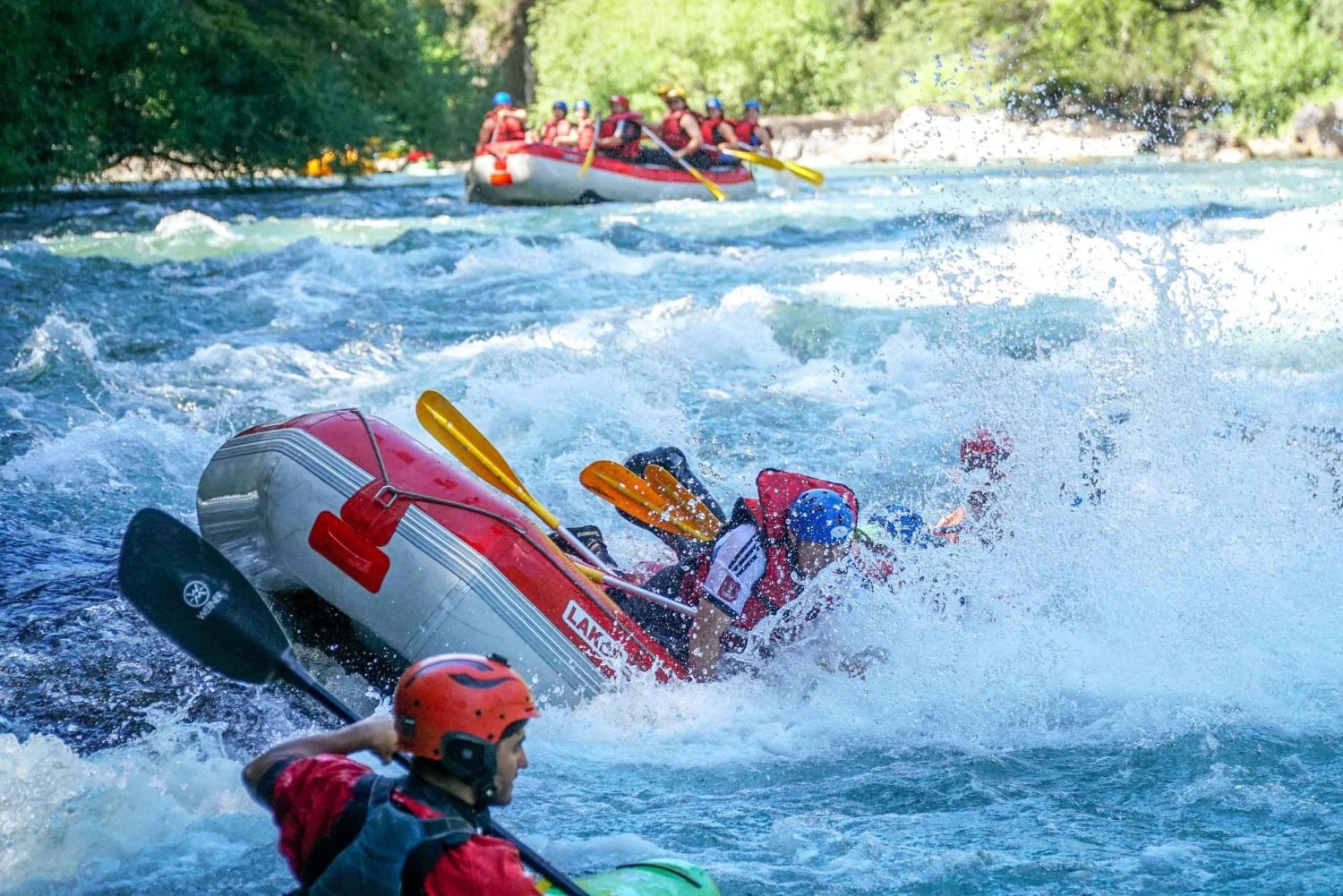 Rafting og ridning i El Manso, med avgang fra Bariloche