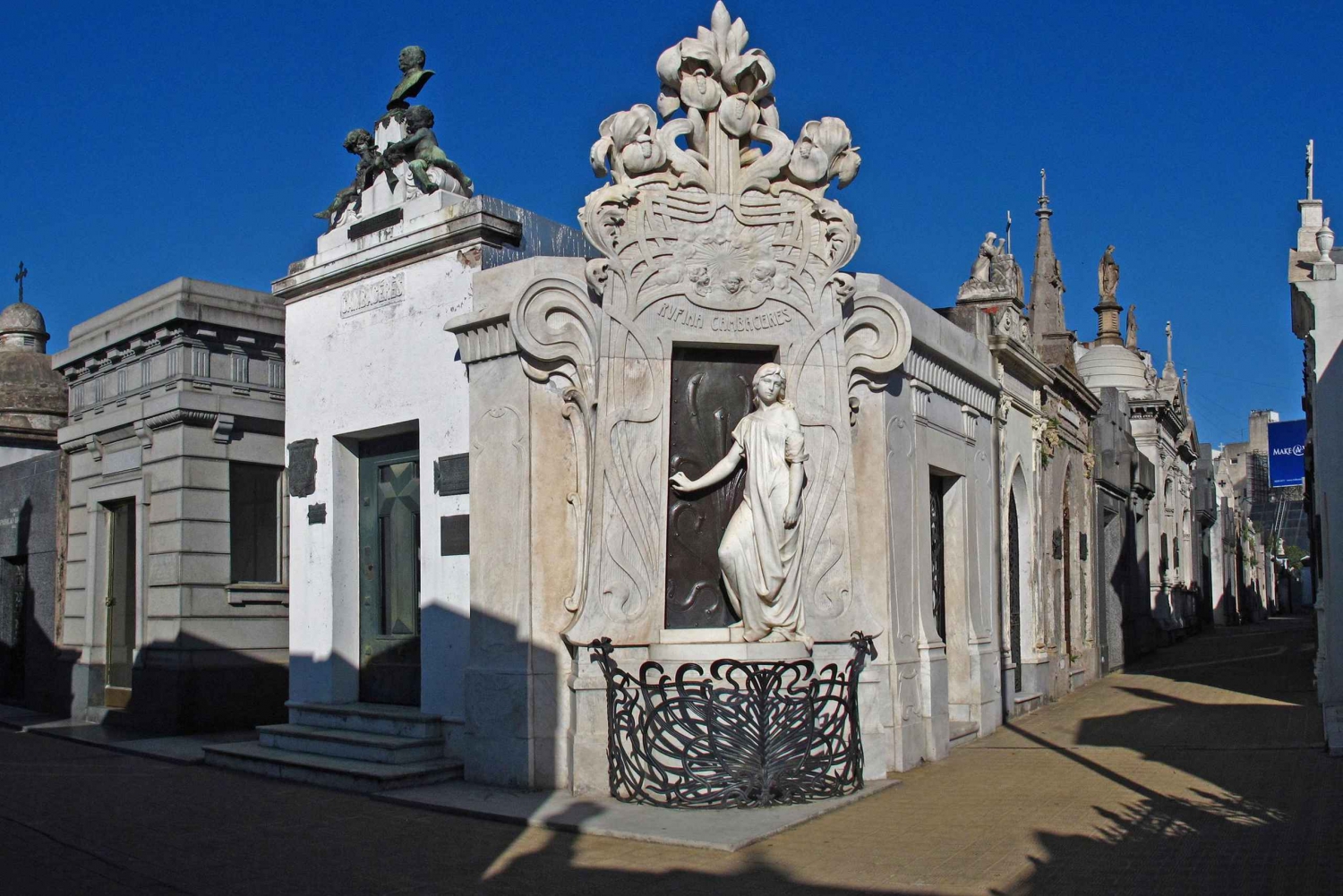 Recoleta in der Tiefe - nicht wörtlich! Private Tour zu Fuß