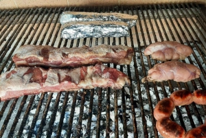 Asado op het dak en wijnproeverij
