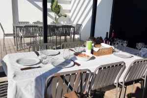 Asado op het dak en wijnproeverij