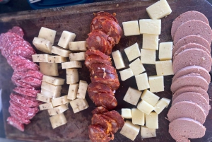 Asado op het dak en wijnproeverij