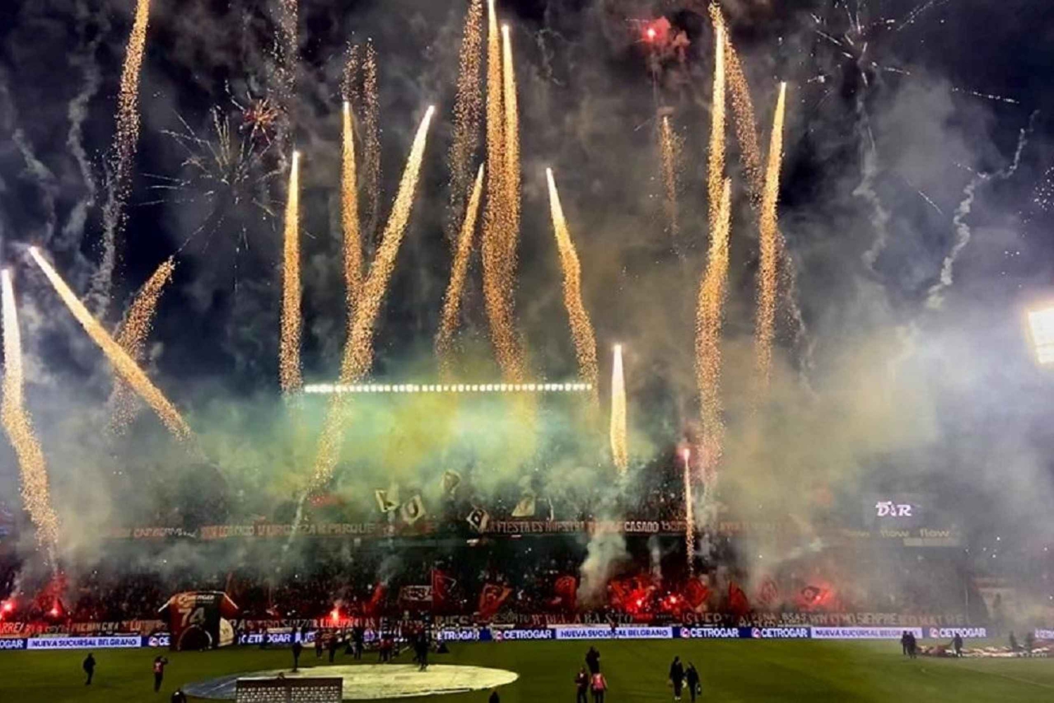 Rosario: Newell's Old Boys fotbollsmatch och Messi-turné