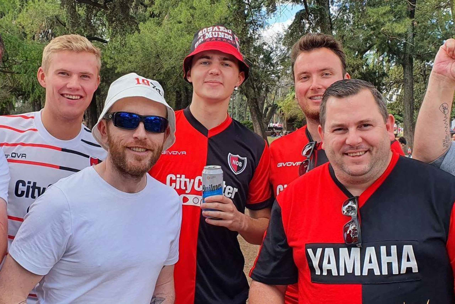 Rosario: Newell's Old Boys fotbollsmatch och Messi-turné