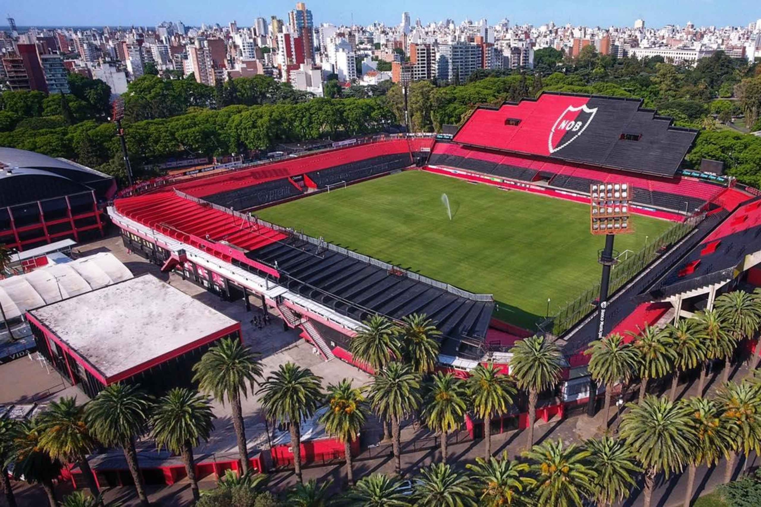 Rosario: Newell's Old Boys fotbollsmatch och Messi-turné