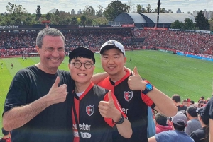 Rosário: Jogo de futebol do Newell's Old Boys e tour do Messi