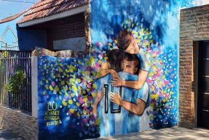 Rosario: Newell's Old Boys fotbollsmatch och Messi-turné