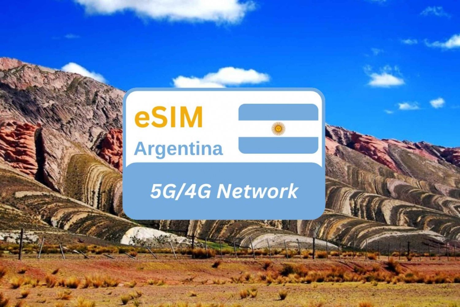 Salta: Argentina eSIM Data Plan for Travel