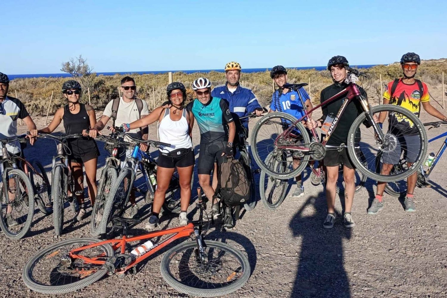 Puerto Madryn: Punta Cuevasin pyöräretki risteilymatkustajille