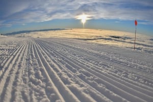 Ski lessons at Cerro Catedral, Patagonia Argentina (afternoon shift).