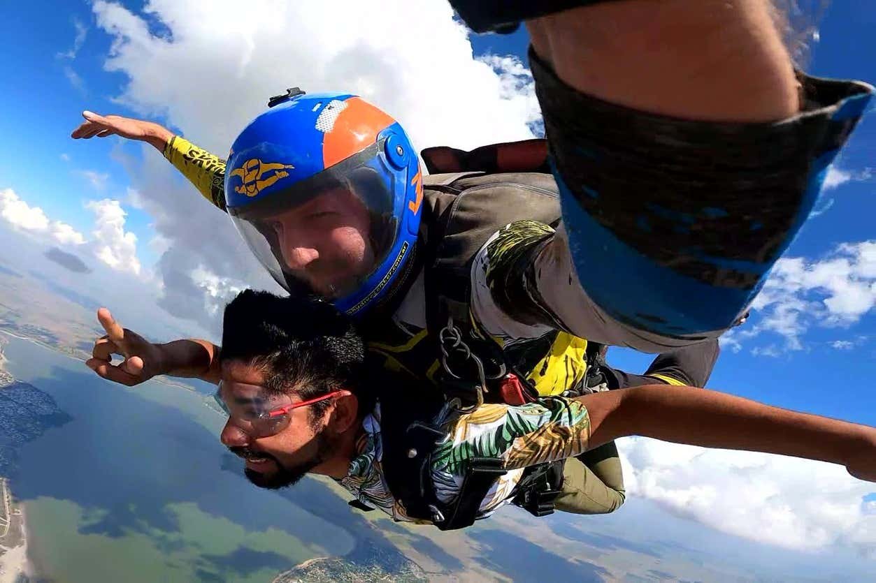 Skydiving in Chascomús