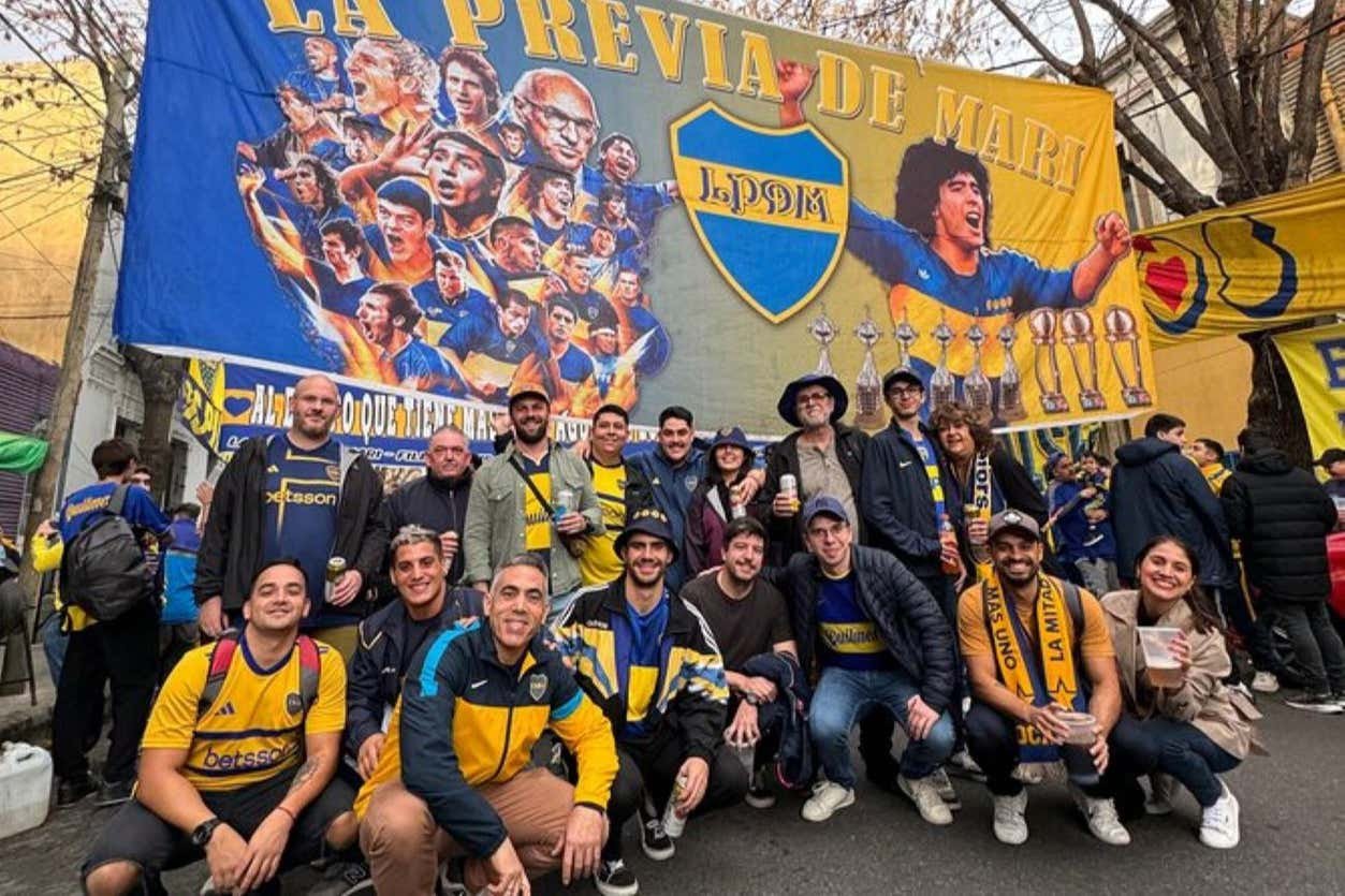 Partita di calcio a Buenos Aires con una guida locale