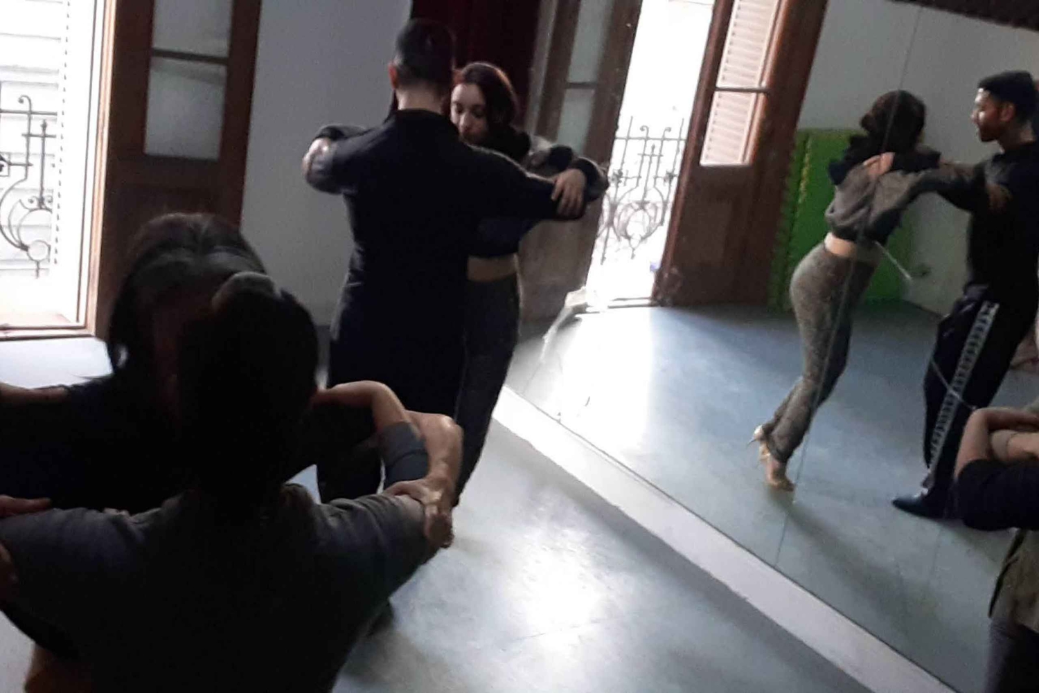 Aula de tango em Buenos Aires
