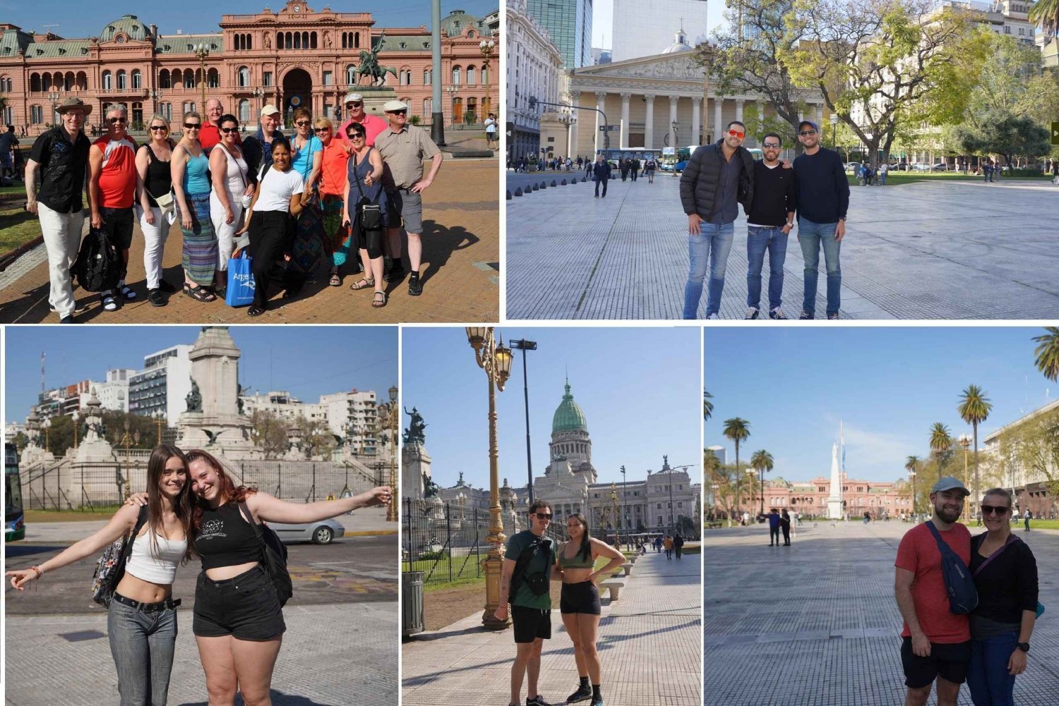 Hjärtat av Buenos Aires: Kongressen, Avenida de Mayo och Plaza de Mayo