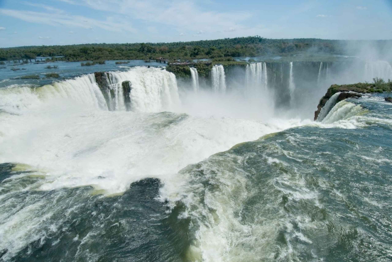Da Foz do Iguaçu: Tour delle cascate argentine con prelievo