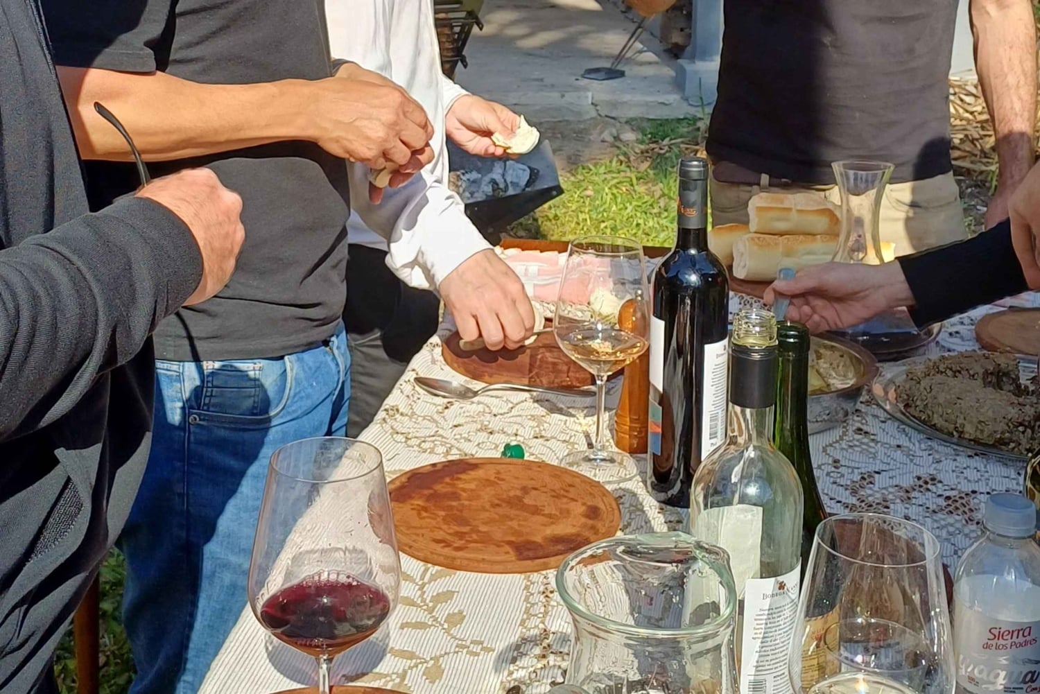 Asado traditionnel et dégustation de vin avec un chef et un sommelier