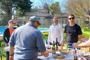 Tradisjonell asado og vinsmaking med en kokk og sommelier