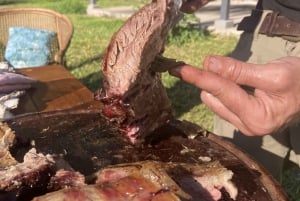 Tradisjonell asado og vinsmaking med en kokk og sommelier