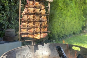 Asado de luxo e degustação de vinhos