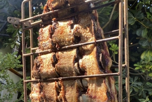 Asado de luxo e degustação de vinhos