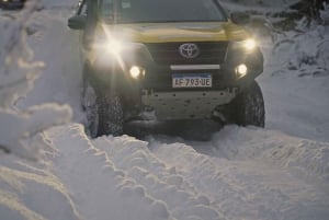 Ushuaia: 4x4 Off Road: Escondido and Fagnano Lakes - Winter