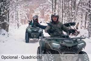 Ushuaia: seikkailua ja lunta | Moottorikelkka + Lumilautailu + Lumikenkäretki + Lounas