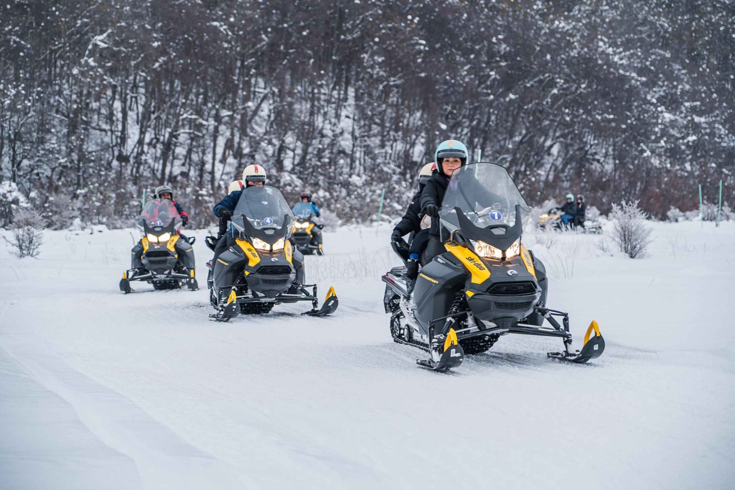 Ushuaia: Adventure and Snow | Snowmobile + Snow Tube + Snowshoes + Lunch