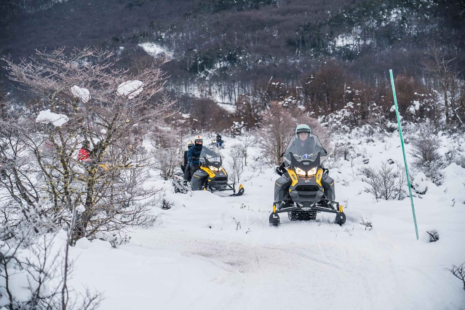 Ushuaia: Adventure and Snow | Snowmobile + Snow Tube + Snowshoes + Lunch