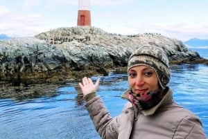 Ushuaia: Halvdagstur til Isla de Lobos og Pinguinera