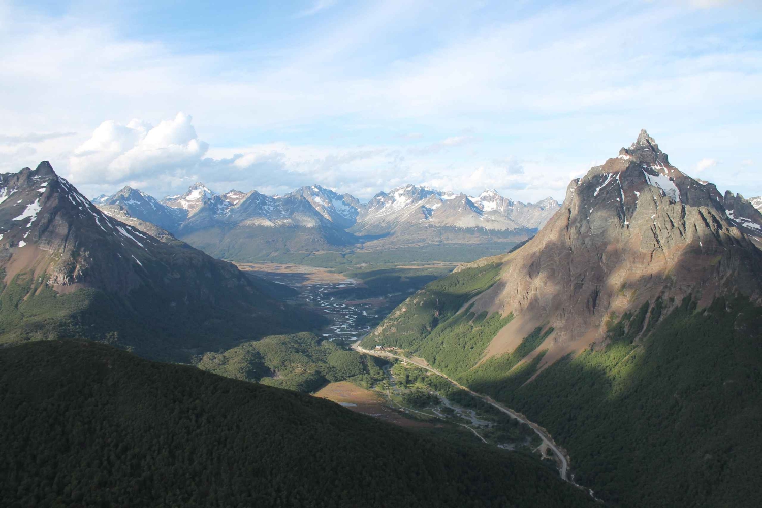 Ушуайя: полет на вертолете над Андами и проливом Бигл