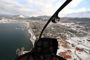 Ушуайя: полет на вертолете над Андами и проливом Бигл