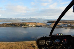 Ушуайя: полет на вертолете над Андами и проливом Бигл
