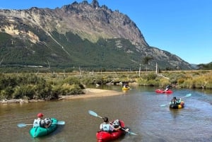 Ushuaia : Packrafting Rio Olivia (trekking et aviron) avec déjeuner et transfert