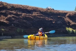 Ushuaia : Packrafting Rio Olivia (trekking et aviron) avec déjeuner et transfert