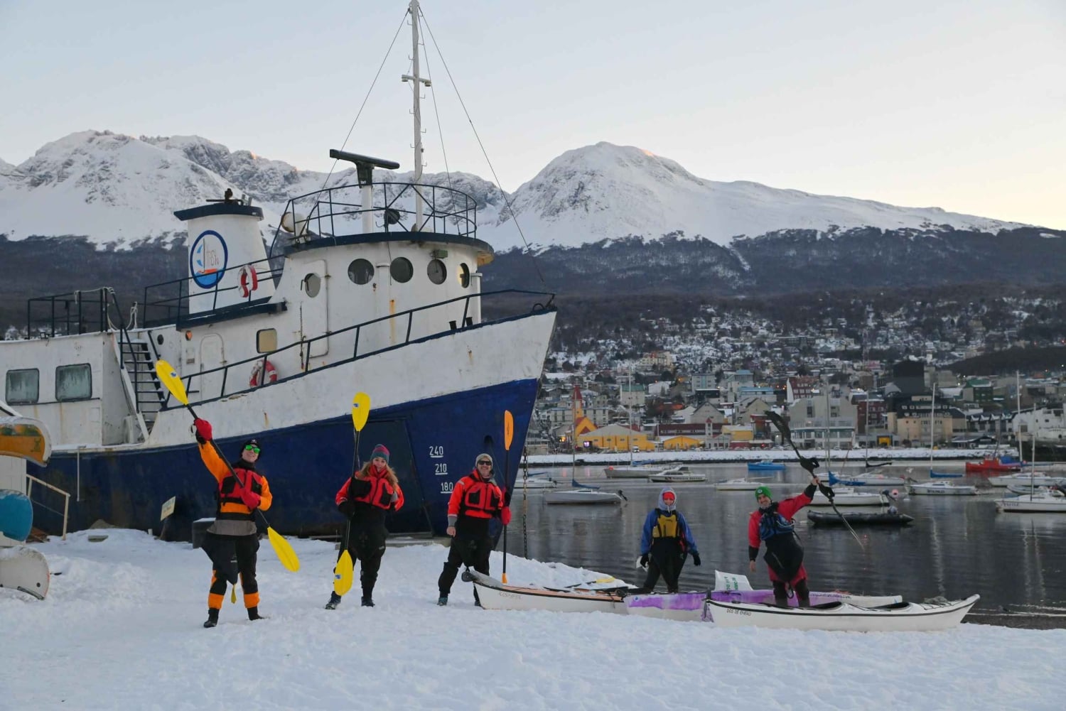 Ushuaïa : aventure privée en kayak dans le canal Beagle