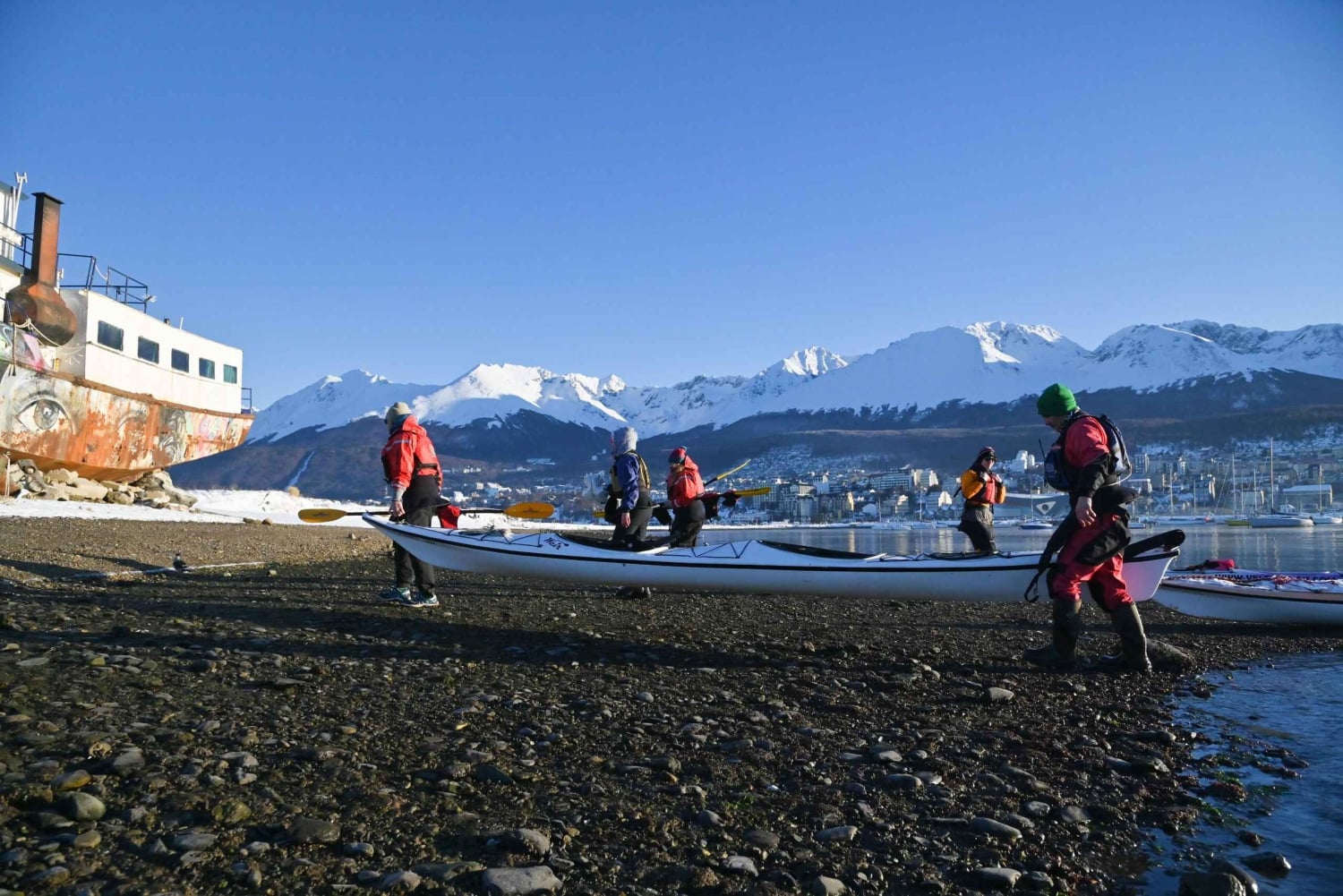 Ushuaïa : aventure privée en kayak dans le canal Beagle