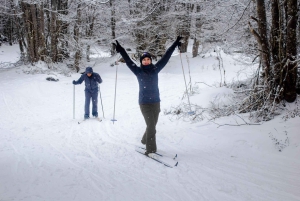 Ushuaia : Motoneige+Rockets+Huskies+Ski+Déjeuner ou Pizza Rodizio