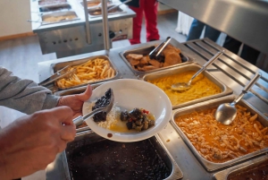 Ushuaia : Motoneige+Rockets+Huskies+Ski+Déjeuner ou Pizza Rodizio