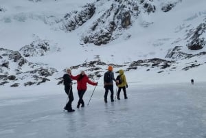 Ushuaia: Trekking på gletscher og i isgrotter med frokost og transport