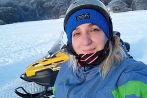 Ushuaia Día Blanco: Mat, snöskoter, culipatin och snövandring