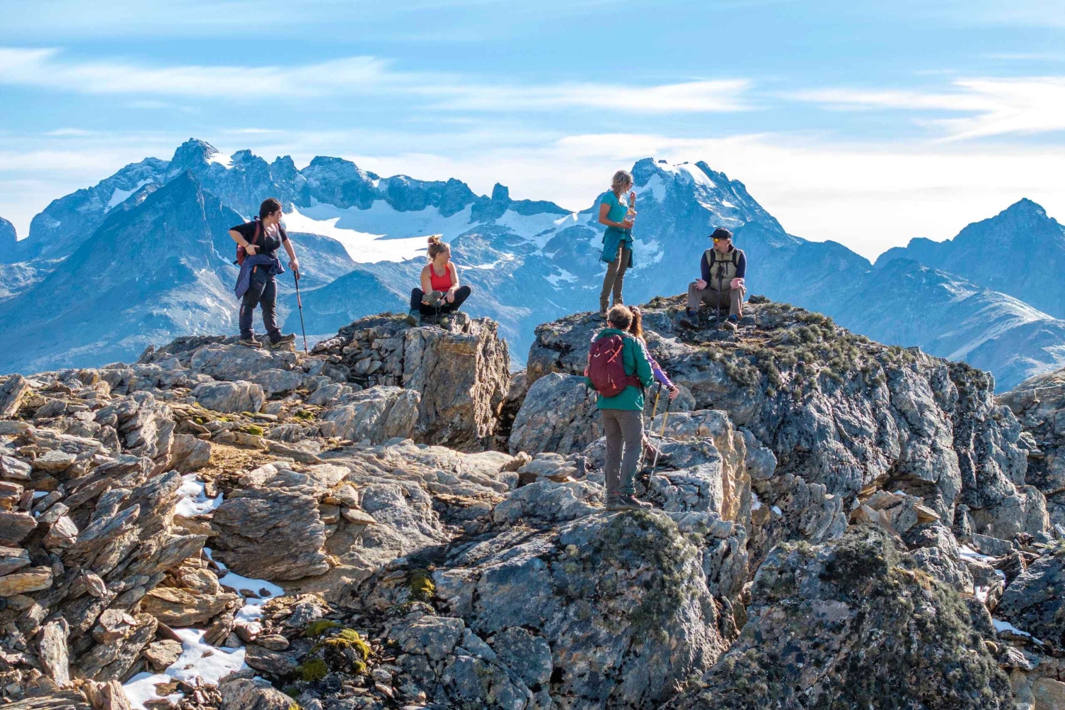 Ushuaia>DIN FÖRSTA FUEGIAN SUMMIT - Turquesa-Monte Carbajal