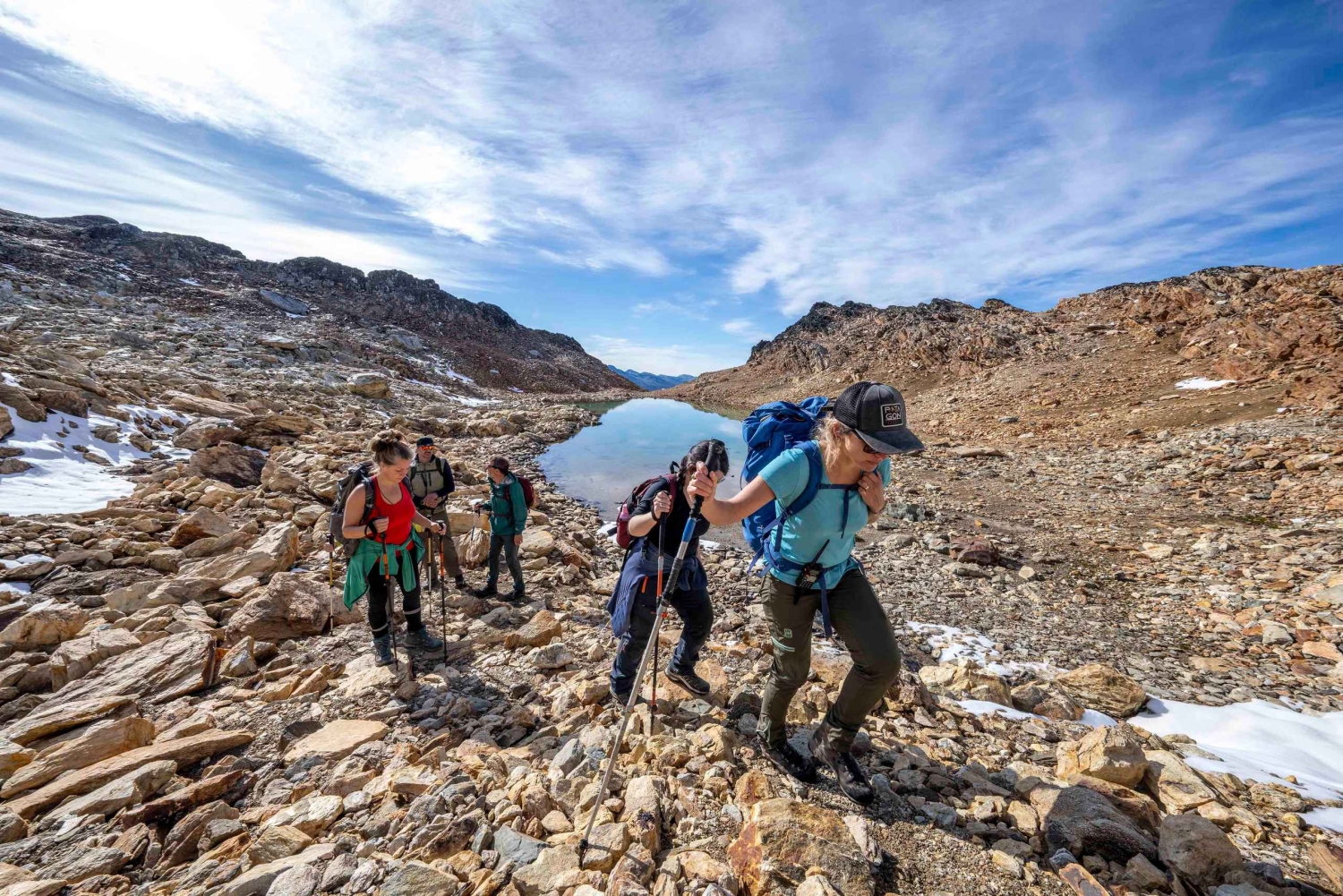 Ushuaia>DIN FÖRSTA FUEGIAN SUMMIT - Turquesa-Monte Carbajal