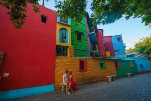 Levande Buenos Aires La Boca-tur med fotografering och drycker