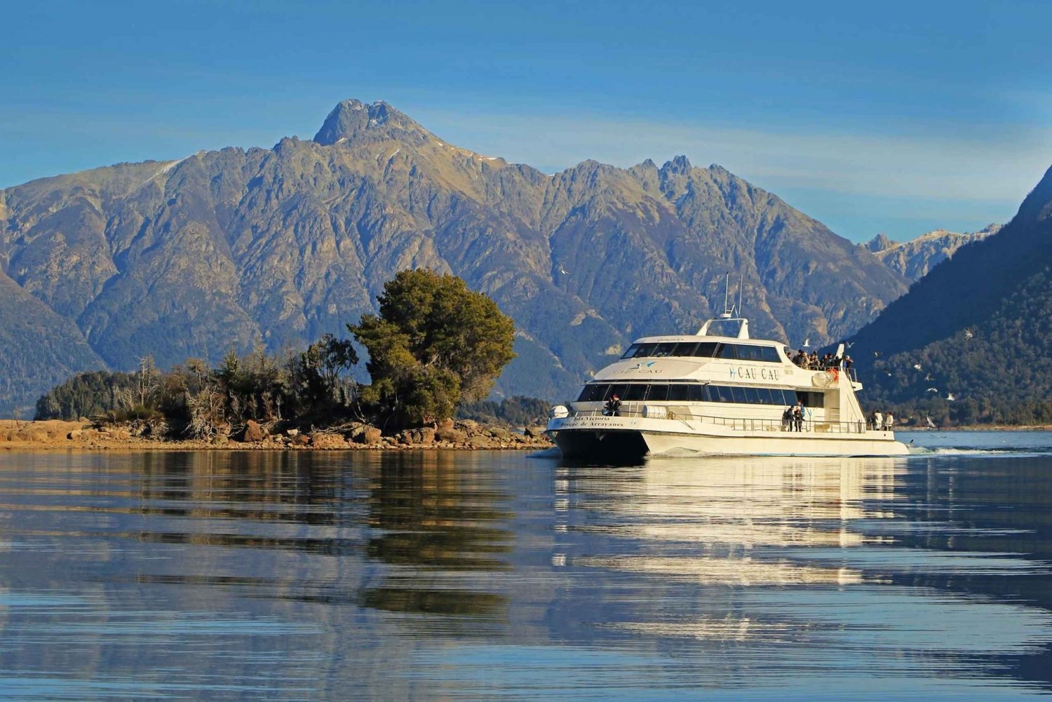 Bariloche: Victorian saari ja Arrayanesin metsän navigointi