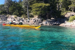 Villa la Angostura: tour de medio día en kayak con pícnic