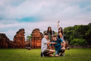 Miniere di Wanda e rovine di San Ignácio (Foz/Puerto Iguazu)